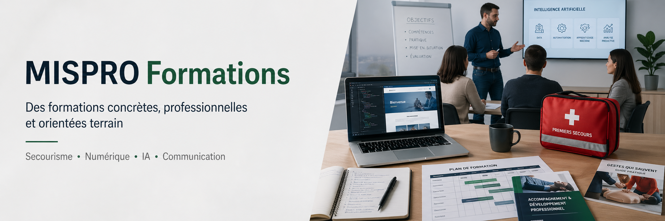 MISPRO Formations - formations concrètes, professionnelles et orientées terrain