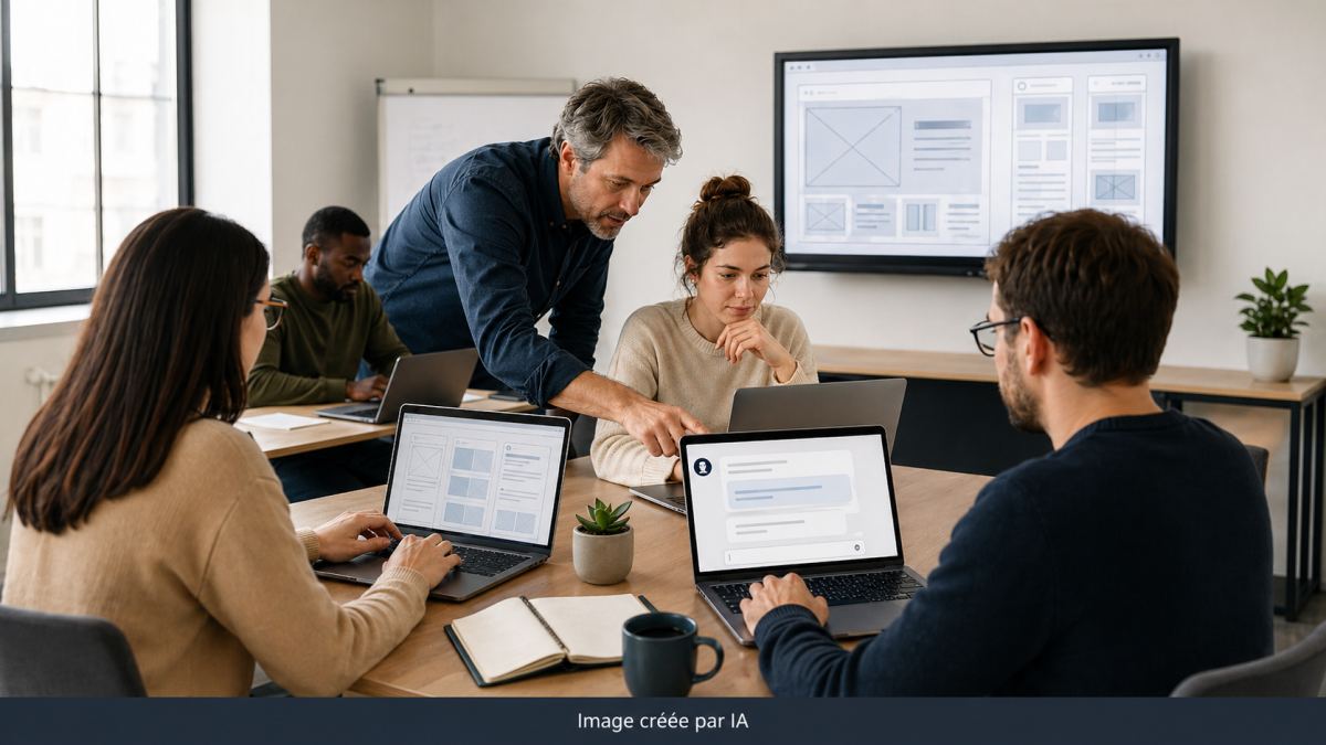 Créer un site web avec l’IA